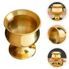 Bowls Tibet Cup Vintage Tea Cups Holy Water Bowl Delicate Altar Brass Metal Glasses