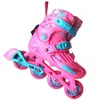 Łyżki rolki łyżwiarki łyżwiarki łyżwiarki Rolki Rolki Dzieci Młodzieżowe łyżwy figurowe Trening 4 Koła Blue Pink Outdoor Sports Rozmiar 28-39 HKD230720