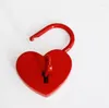 Party Favor 50pcs Heart Shaped Vintage Padlocks Old Antique Style Mini Archaize Key Lock With Love Padlock Wholesale