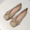 Dress Shoes 2023 Summer Butterfly Knot Moccasins Breathable Mesh Ballet Flats Women Hollow Out Loafers Casual Shallow Shoes Dress Flat Shoes L230724