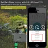 水散水装置Moes Bluetooth Garden Timersスマートドリップ灌漑雨遅延プログラム可能なコントローラーTuya Automatic Alexa Voice 230721