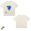 T-shirts masculinas de verão femininas rhude designers para homens tops letras polos camisetas bordadas roupas camisetas de manga curta camisetas grandes