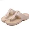 Slippers SIKETU zomer vrouwen sandalen en slippers voeten vrije tijd comfortabele platte zwangere vrouwen slippers outdoor wandelen vrouwen sandalen L230725