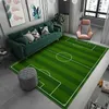 Carpets 3D Football Field Carpet for Kids Room Soft Floor Mat Microfiber Large Carpet Children Washable Baby Room Play Mat Boys Rug R230725