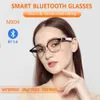 Smart Glasses Wireless Bluetooth Smart Glasses TWS Call Music Earphone Glasses Replaceable Lenses Anti-blue Light Waterproof Sports Driving HKD230725