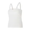 Dames Tanks Zomer Dames Wit Kant Bandeau Top Hemdje Sexy Stijl Backless