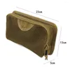 Storage Bags Tactical Bag Backpack Outdoor Sports Visual Design Fasteners Hook Surface Items Nylon Divider Mesh Adhesive