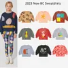 Sudaderas con capucha Sudaderas Ropa para niños coreanos Sudaderas Camisas BC Spring Baby Girls Boys Camisas de manga larga de algodón Ropa para niños Top 230725