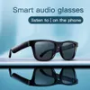 Akıllı Gözlükler AR Buletooth Glasses Ses Kontrolü ve Açık Kulak Tarzı Dinle Müzik ve Tüm Telefonlar İçin Akıllı Güneş Gözlüğü Çağırıyor HKD230725