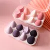 Губки аппликаторы хлопка Fld Fld Cosmetic Puff с коробкой для макияжа Set Set Women Beauty Foundation Found