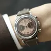 Design estético atemporal Relógios de pulso Mostrador em metal maciço Caixa em aço 316 Coroa texturizada Relógio de alta moda