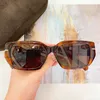 Square Sunglasses FT0989 Mens Designer Acetate Rectangle Frame Turtle Color Sunglasses Men Leisure Golf Fishing Glasses