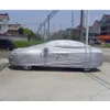 Car Sunshade Universal Full Car Covers Snow Ice Dust UV Shade Cover Foldable Light Silver Size SXXL Auto Car Outdoor Protector Cover x0725