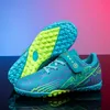 2023 New Children Soccer Shoes Non-slip Turf Boy Girl Football Sneakers Blue Kids Sport Trainers Soccer Training Shoes 2028