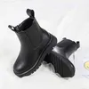 Botas Botas Crianças Outono Inverno Exército Infantil Coreano Short Britânico Para Crianças Meninas Sapato de Neve 220924 Z230725