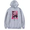 Мужские толстовка HoloLive Vtuber Ironmouse Hoodie с длинным рукавом мужчина женская толстовка Harajuku Streetwear 2023 Случайный стиль аниме -одежда в стиле аниме