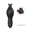 Masturbators Automatische Man Massager Cup Zwart 10 Speed Vibrator Penis Vertraging Trainer Massager Eikel Stimulatie 18 Adult Sex Toys 230725