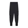 Pantaloni da uomo Bottom Tinta unita Coulisse Sportswear Tasca dei pantaloni con multi casual Sweatpsnts Pantaloni da jogging maschili Vestibilità slim Wear Abbigliamento quotidiano