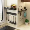 Hooks Rails NoPunching Kitchen Hook Rack Wall Hangers Utensils Spoon Shovel Storage 230725