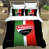 ducati motorcycle printed Bedding Sets exquisite bed supplies set duvet cover bed comforter set bedding set luxury birthday gift L230704