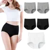 Gym Clothing Women'S High Waisted Cotton Ladies' Soft 5 Piece Suit Bikini Underwear For Women Pack Womens Silk Long Tops