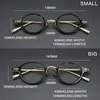 Lenzenvloeistof Frame Vintage Acetaat Brillen Frame Mannen Ronde Bijziendheid Recept Optische Kleine Glazen Frame Vrouwen Luxe Merk Brillen 230725