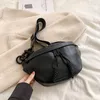 Bolsas de cintura bolsa de couro macio para mulheres Fanny Pack ombro de alta qualidade cinto feminino designer de moda crossbody peito