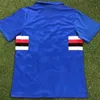 Maglie da calcio retrò 1990 ---1992 SaMpDoRiaS Camicie Futbol Mancini Vialli Vintage 90 91 92 Home Maglia da calcio Camiseta Camicia classica Kit Maillot Maglia Top