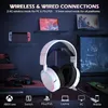 Óculos inteligentes Fornecimento direto da fábrica 2.4G Fones de ouvido sem fio Mic Headphone Gamer Fones de ouvido Gaming VR Headset X2 Pro para Xbox One PC PS5 HKD230725