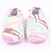 Premiers Marcheurs Premiers Marcheurs Hiver Bébé Fille Camouflage Rose Stripes Série Marche Apprendre À Chaussures Coton Wild Wear Pour Enfants Xz25 Z230725