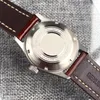 Wristwatches Tandorio 36mm Titanium Material Case 200M Diving Automatic Watch For Men Sapphire Glass Screw Crown Leather Strap