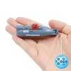 Electric/RC Boats Mini RC Submarine 0.1M/s Speed Remote Control Boat Waterproof Diving Toy Simulation Model Gift for Kids Boys Girls Year Gift 230724