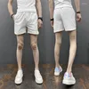 Herr shorts svart hem svett manliga korta byxor gröna joggar gym snabbt torrt i bulk byxa 2023 90 -tal koreansk stil liten storlek y2k