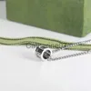 Подвесные ожерелья высококачественные дизайнерские ювелирные ювелирные украшения 925 Серебряная цепь мужской женский кулон Tiger с дизайнерскими ожерельями для дизайнеров