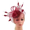 Bandanas schmücken Hochzeit Gaze Hut Bankett Kopfschmuck Tea Party Kopfschmuck Frauen Fascinator