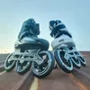 Łyżki rolki łyżwiarki łyżki butów w rolkach 3 lub 4 koła Slalom Speed ​​Patines Profesjonalne łyżwiarki łyżwiarki Sport Kobiety mężczyzn unisex HKD230720