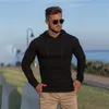 Camisolas Masculinas Moda Inverno Camisolas com Capuz Homens Quentes Gola Rulê Camisolas Masculinas Slim Fit Pulôver Homens Clássicos Camisolas Homens Malhas Pull Homme 230724