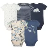 Rompers 2023 Baby Bodysuit Girl Jumpsuit 5 Pack Summer Toddler Boys Clothoon Cotton Born Ropa Bebe Clothing Costume 230724