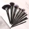 FOCALLURE 6/10 Stuks Zachte Pluizige Make-up Kwasten Set voor Cosmetica Foundation Blush Poeder Oogschaduw Blending Brush Beauty Tools 230724