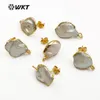 Stud WKT JF329 Perla natural de agua dulce Pendientes de botón irregulares Estilo clásico Especialmente buscando pendientes para mujeres 230724