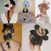 Fiore Scrunchies Donne Extra-Large Scrunchie Oversize Spessore Elastico Soffici Cravatte per Capelli Nastri per Capelli Titolare Coda di Cavallo