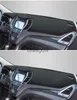 Bilsolskade Antiskratched PU -läder instrumentpanel Anitslip AntiUV Cover Mat för Hyundai Santa Fe 20132018 DM IX45 utan lagringsbox X0725