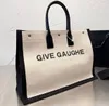 Rive Gauche Tote Designer Bag Women Handväska axelväska Kopplingspåsar handväska Letters axlar på väskor