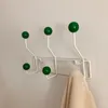 Ganchos Trilhos Gancho de Parede Vintage Estilo Coreano Roupas de Metal Suporte para Chapéu Rack Organizador de Crochê Casa Bebê Crianças Decoração de Quarto Decoração de Berçário 230725