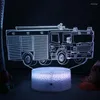 Veilleuses 3d Illusion Lampe Voiture De Sport Veilleuse Pour Enfant Chambre Décor Changement De Couleur Atmosphère Événement Prix Led Lumière Supercar