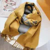 Luxury Cashmere Scarf Women Winter Warm Shawls and Wraps Design hästtryck bufanda tjocka filt halsdukar