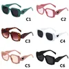 Óculos de sol retrô irregulares quadrados para homens e mulheres Óculos de sol de designer de moda tons vintage UV400