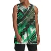 Herren-Tanktops Polynesian Tribal Tongan Totem Tattoo Tonga Prints Reversible Mesh Performance Athletic Basketball Team Uniformen