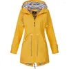 Женские траншеи Coats Winter Women Fashion Fashion Loase Twinset Outerwear Lady Thermal Casual Wetrodbreaker