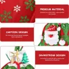 Gift Wrap 3PCS Christmas Bag Reusable Creative Party Favors Treat Bags For Office Store Home